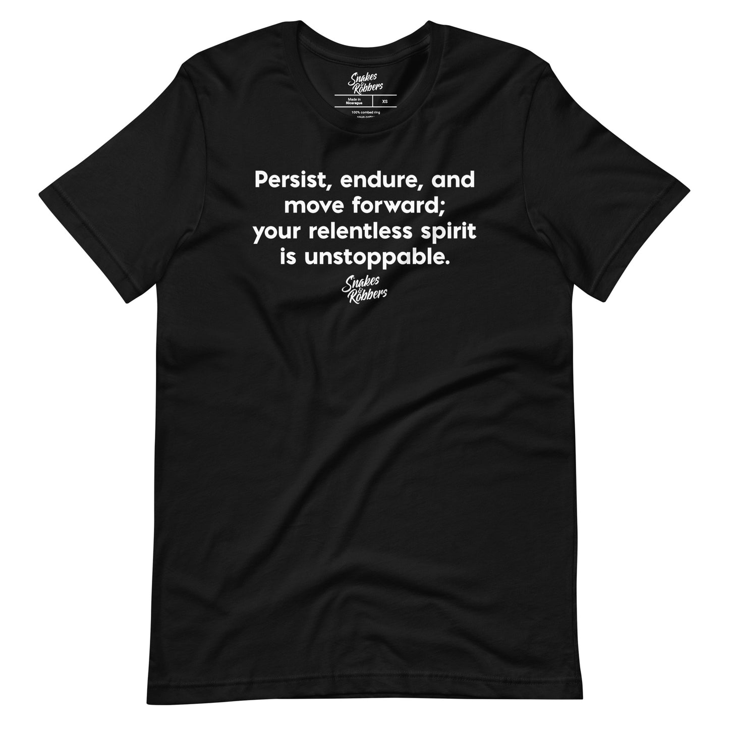 Persist, endure Unisex Retail Fit T-Shirt