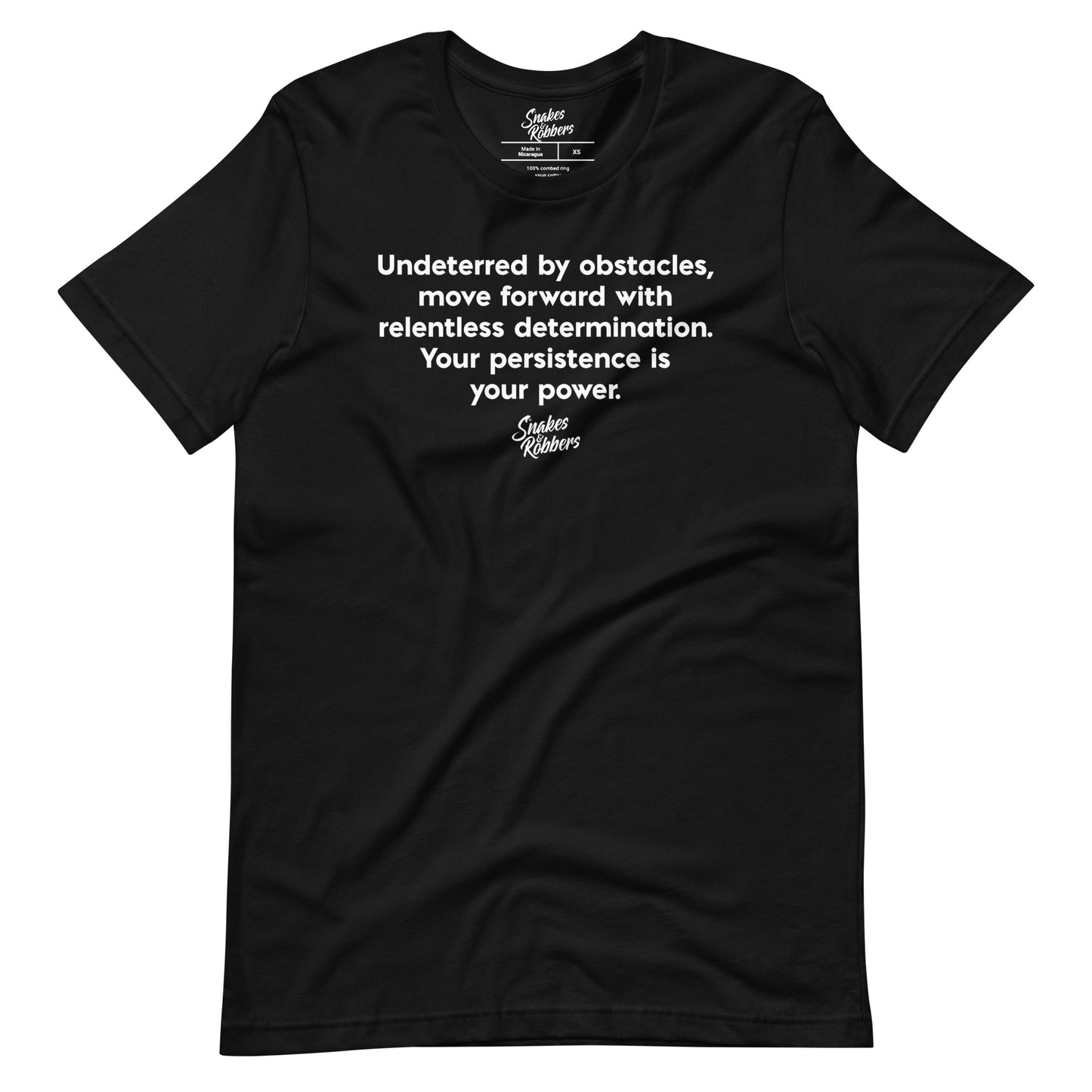 Undeterred by obstacles Unisex Retail Fit T-Shirt