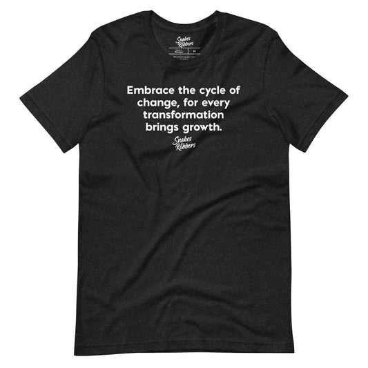 Embrace the cycle of Change Unisex Retail Fit T-Shirt