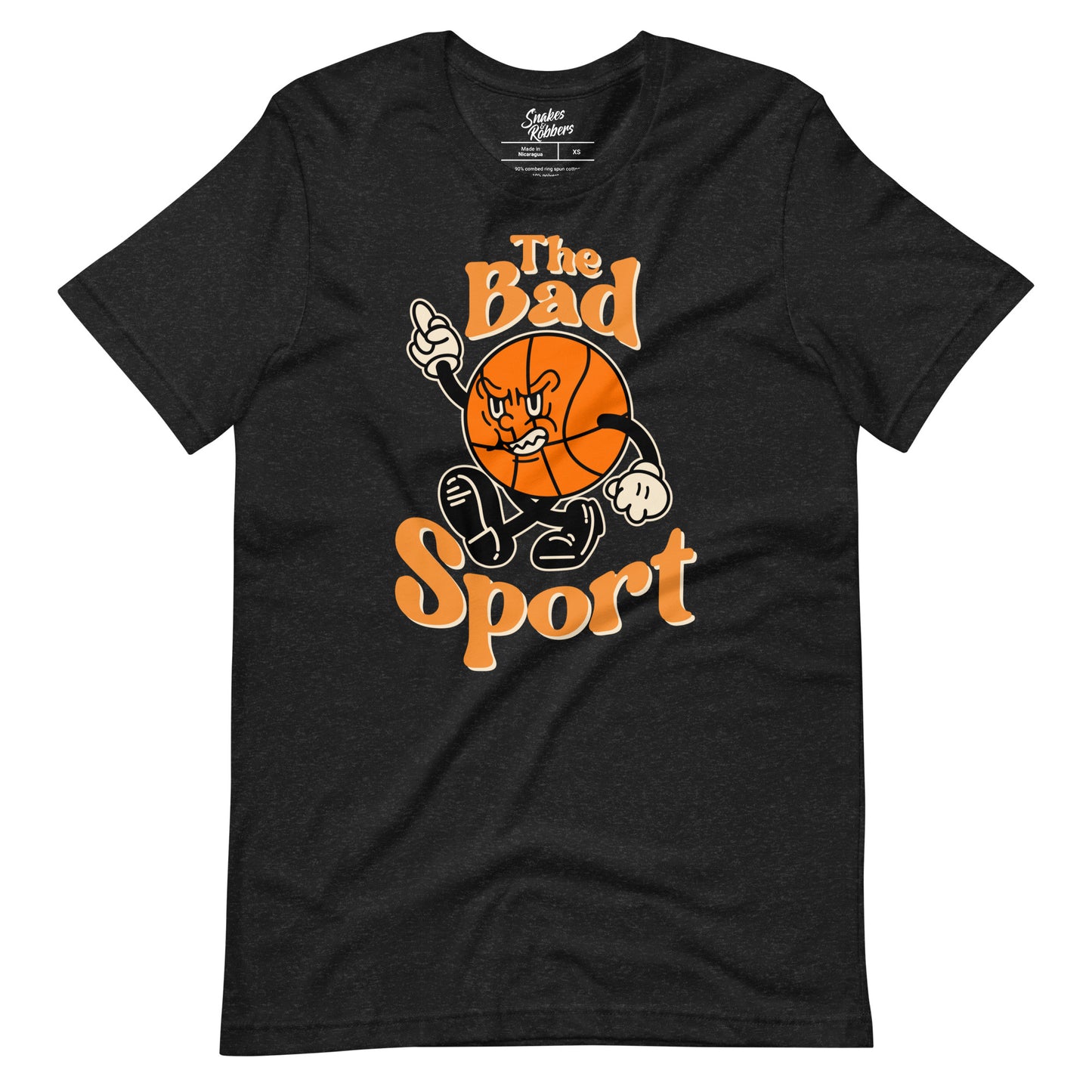 Basketball the Bad Sport Unisex Retail Fit T-Shirt