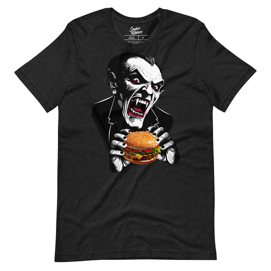Count Cheese Burger Unisex Retail Fit T-Shirt