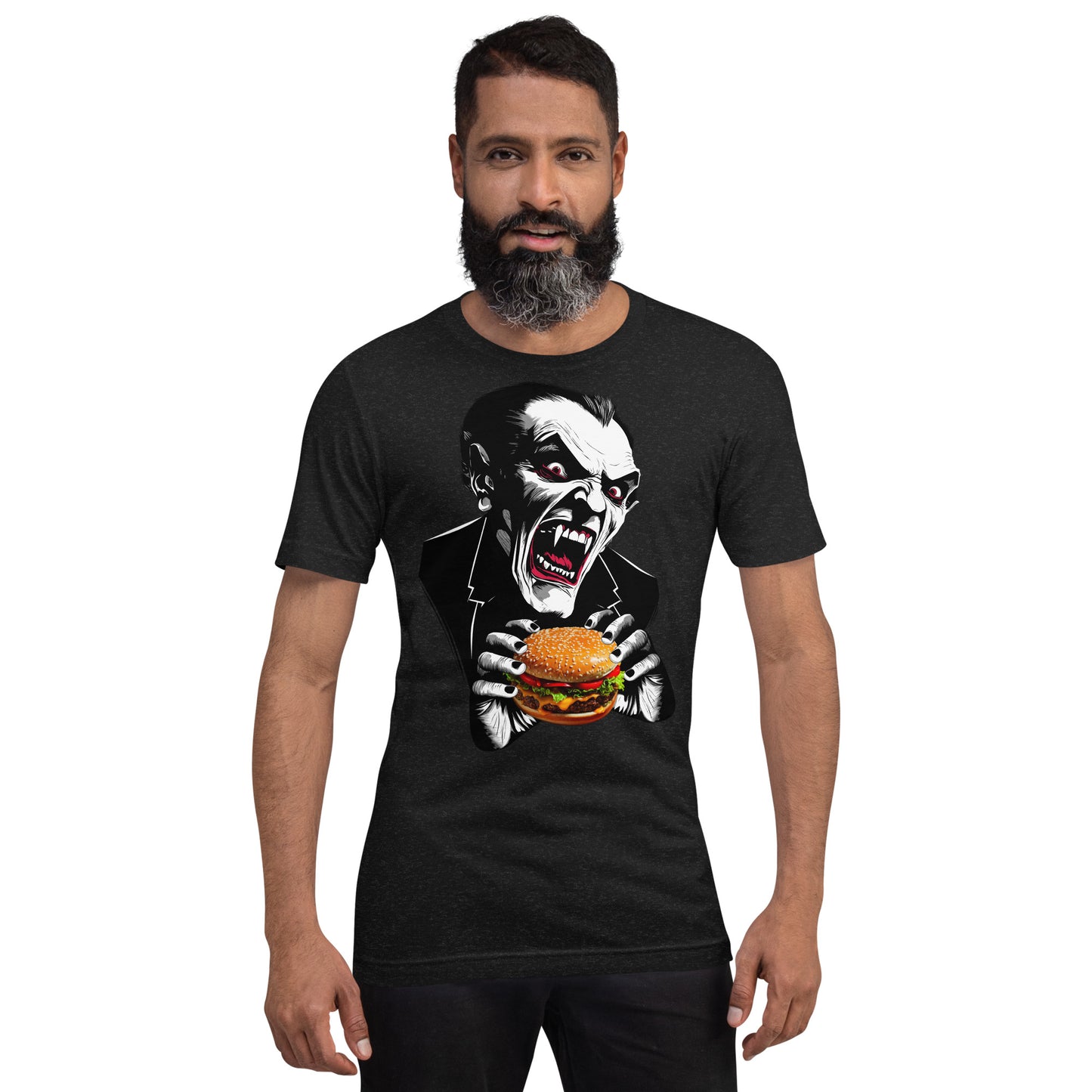 Count Cheese Burger Unisex Retail Fit T-Shirt