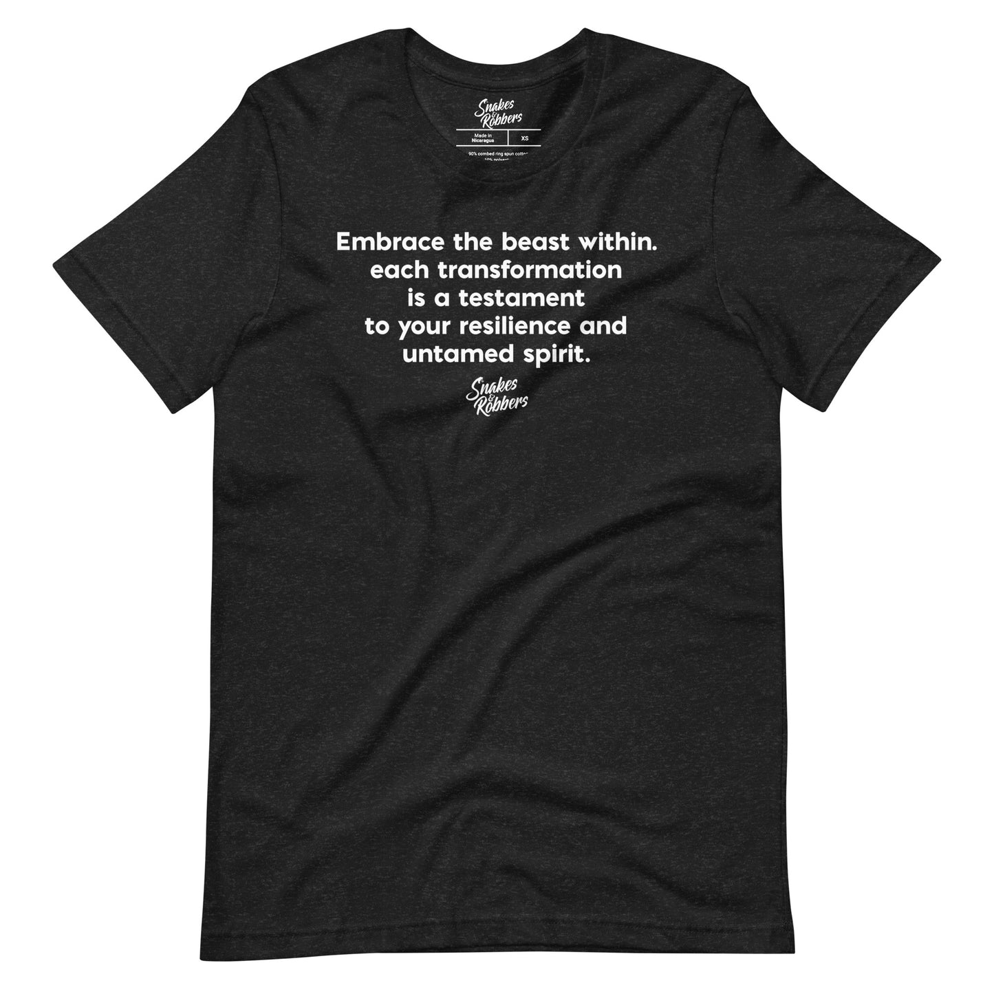 Embrace the beast within Unisex Retail Fit T-Shirt