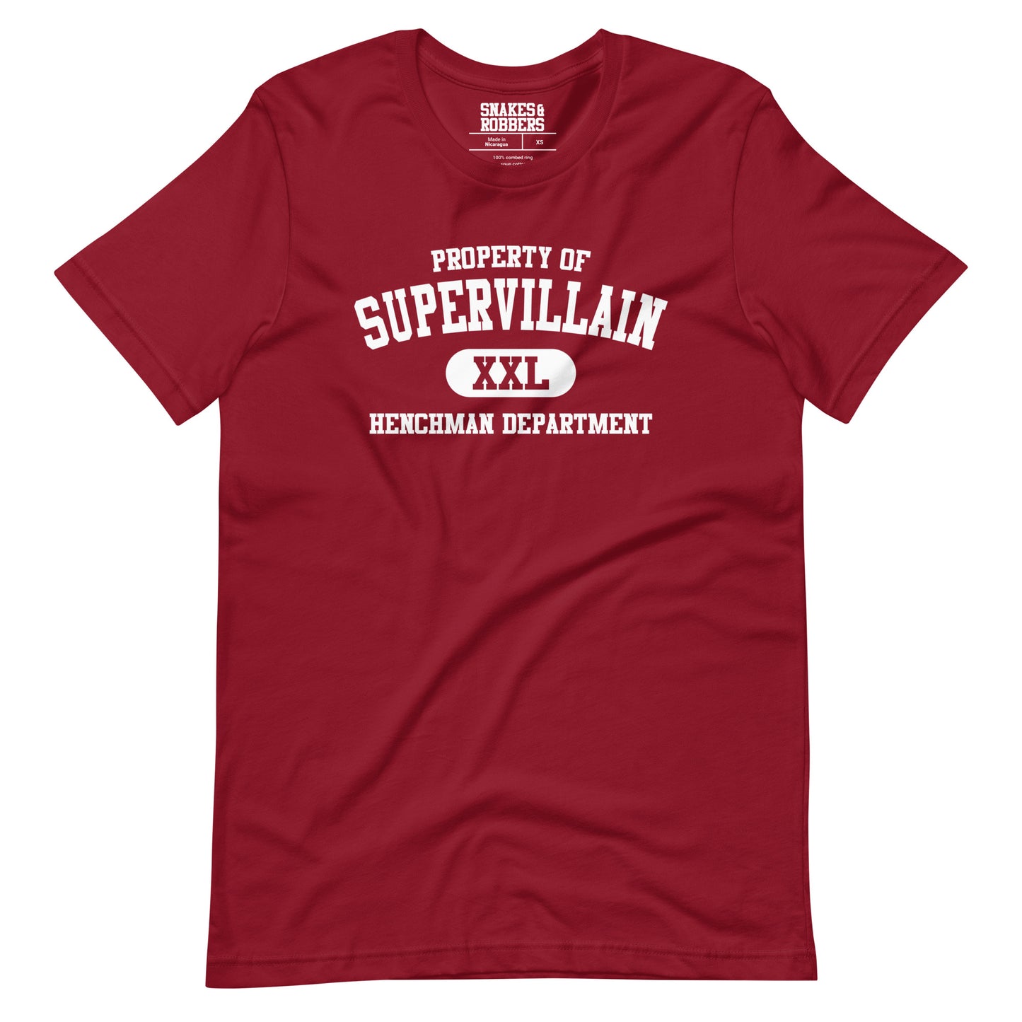 Property of Supervillain Unisex Retail Fit T-Shirt