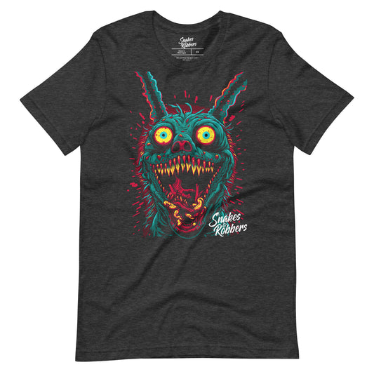 Psychedelic Monster Rabbit Unisex Retail Fit T-Shirt