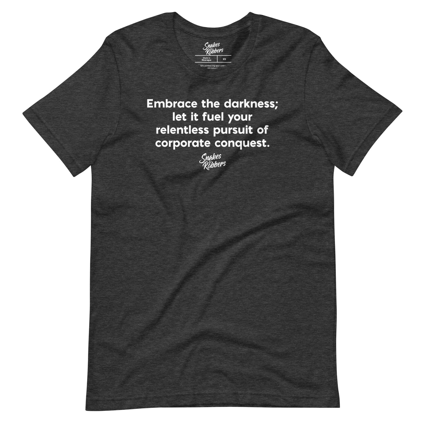 Embrace the darkness Unisex Retail Fit T-Shirt
