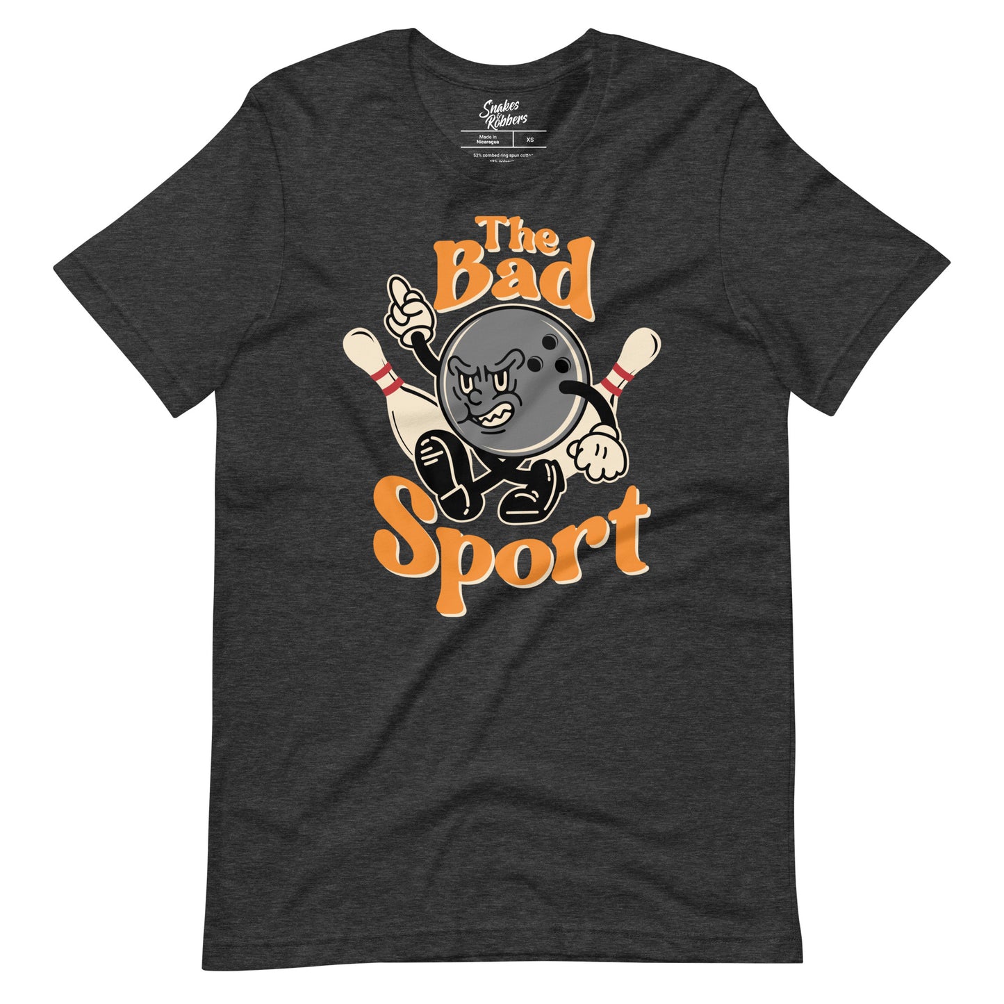 Bowling The Bad Sport Unisex Retail Fit T-Shirt