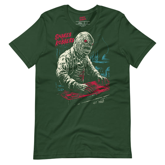 Butcher Shop Lagoon Creature Unisex Retail Fit T-Shirt