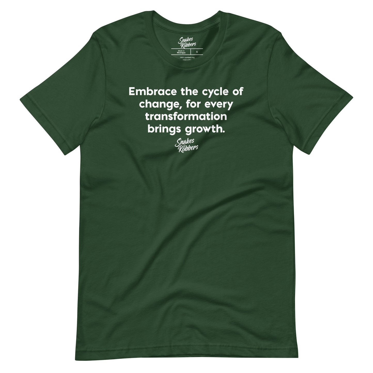 Embrace the cycle of Change Unisex Retail Fit T-Shirt