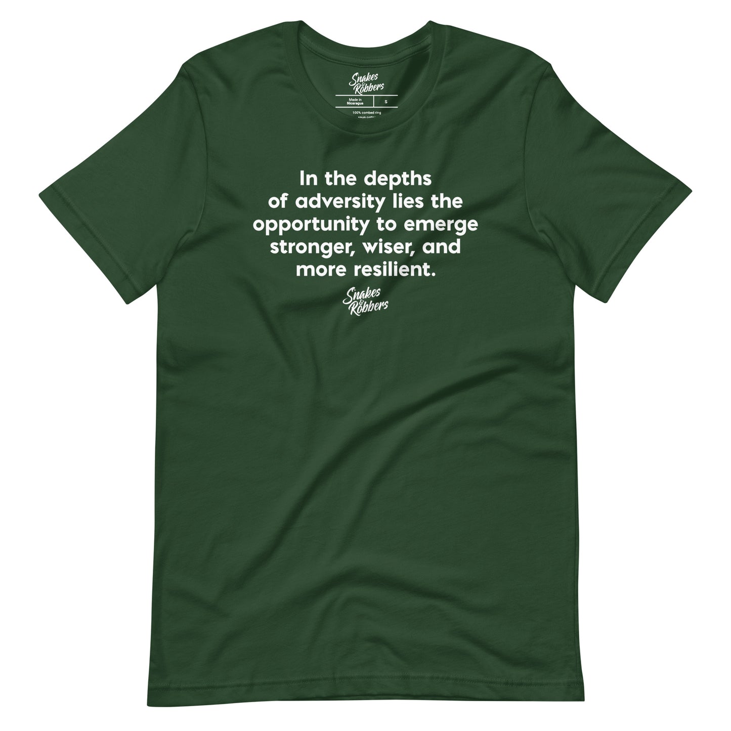 In the depths of adversity Unisex Retail Fit T-Shirt