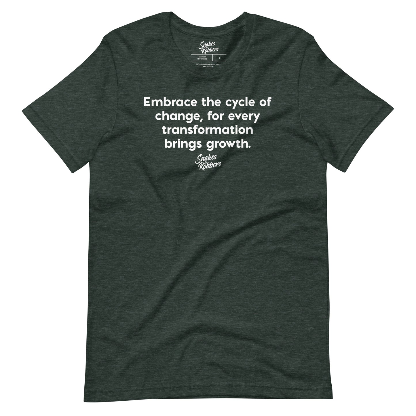 Embrace the cycle of Change Unisex Retail Fit T-Shirt