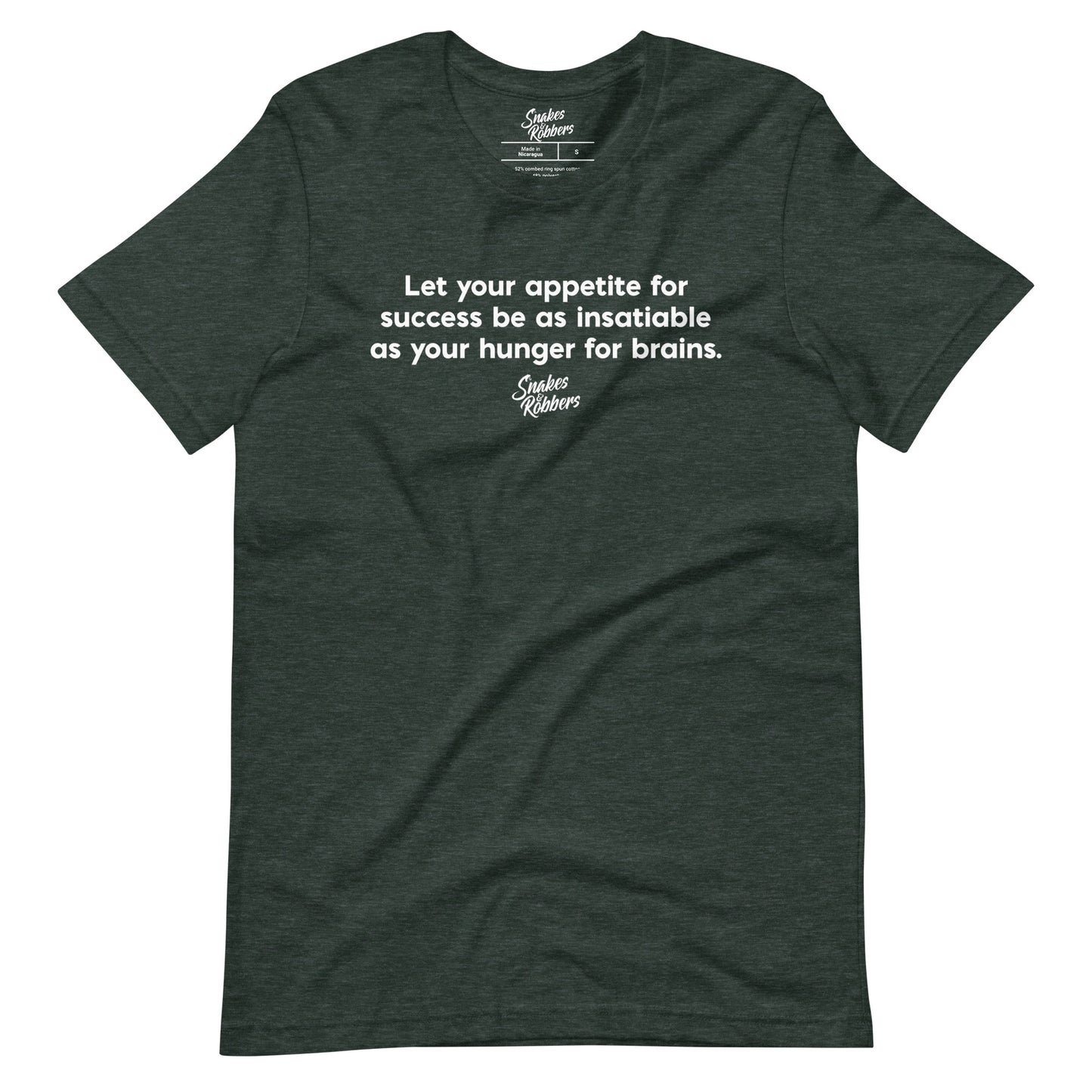 Let your appetite for success Unisex Retail Fit T-Shirt