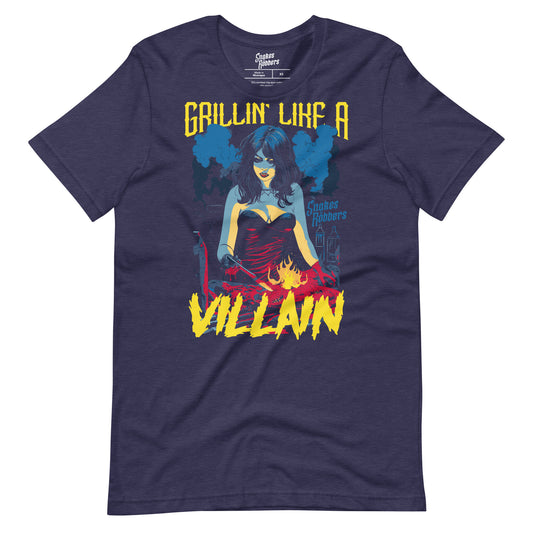 Grillin' like a Villain Vampiress Unisex Retail Fit T-Shirt