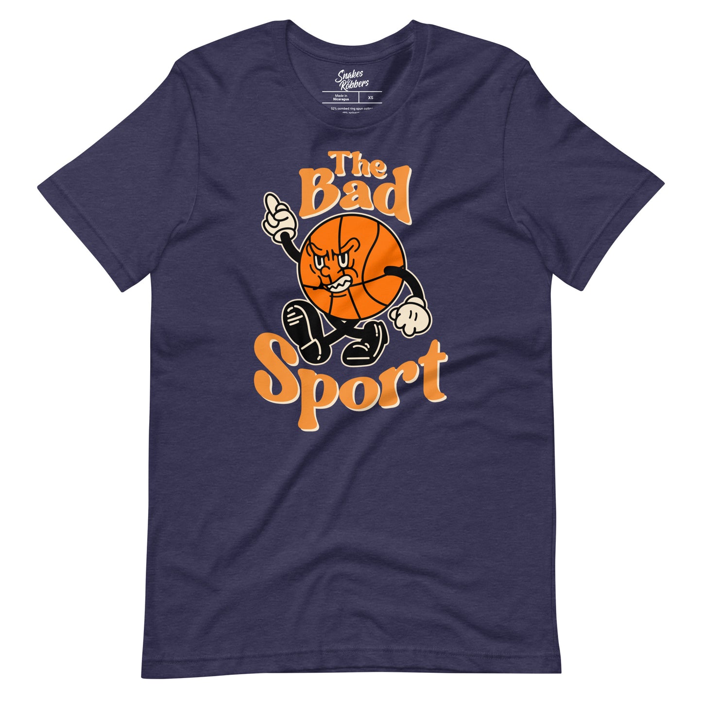 Basketball the Bad Sport Unisex Retail Fit T-Shirt