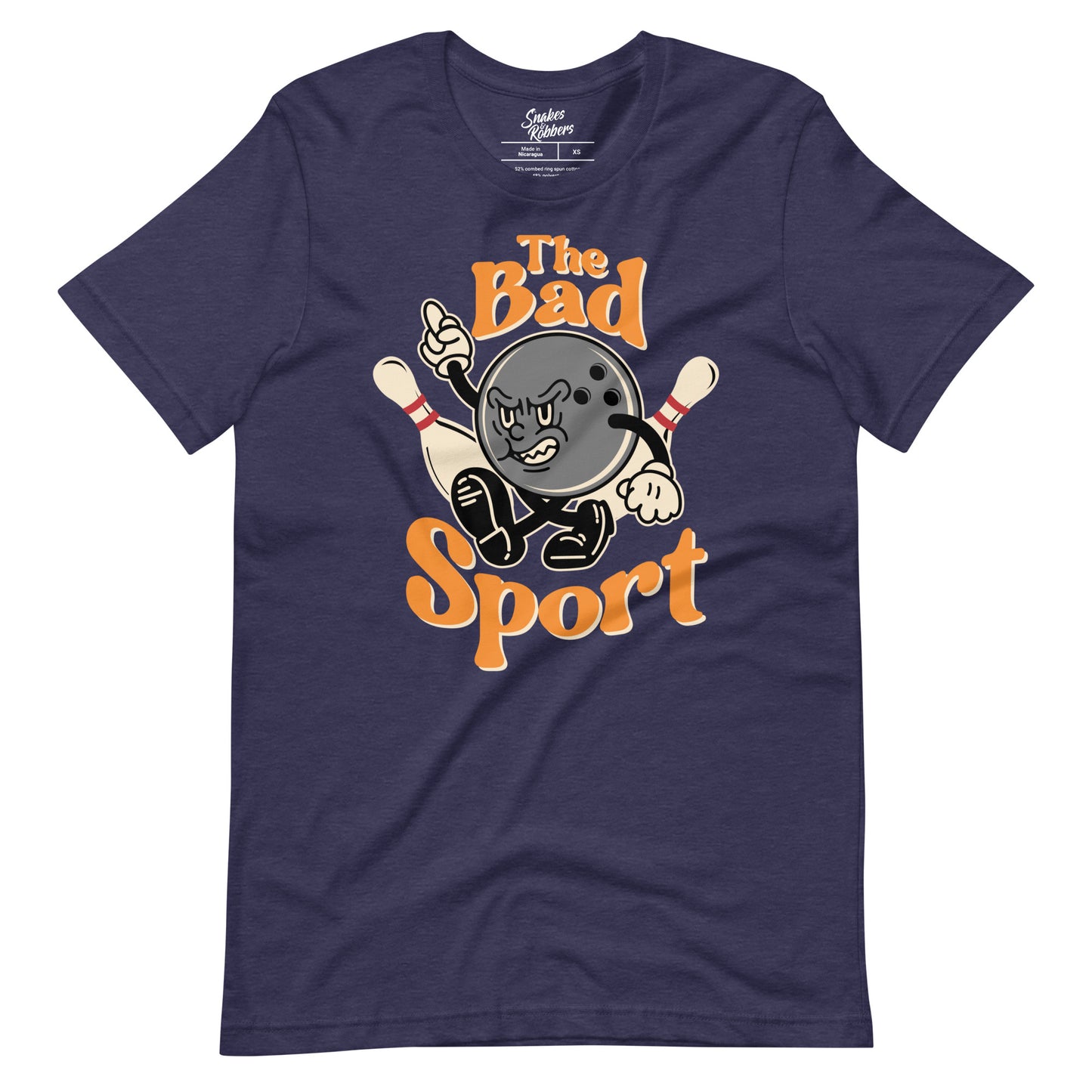 Bowling The Bad Sport Unisex Retail Fit T-Shirt