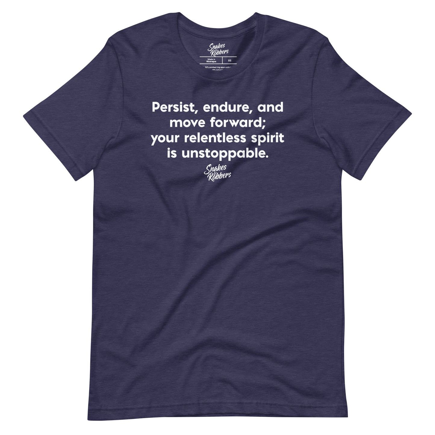 Persist, endure Unisex Retail Fit T-Shirt