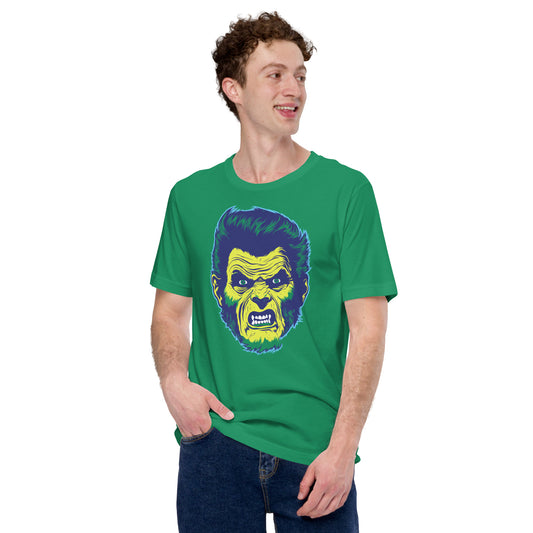 Kelly Green Wolfman Unisex Retail Fit T-shirt