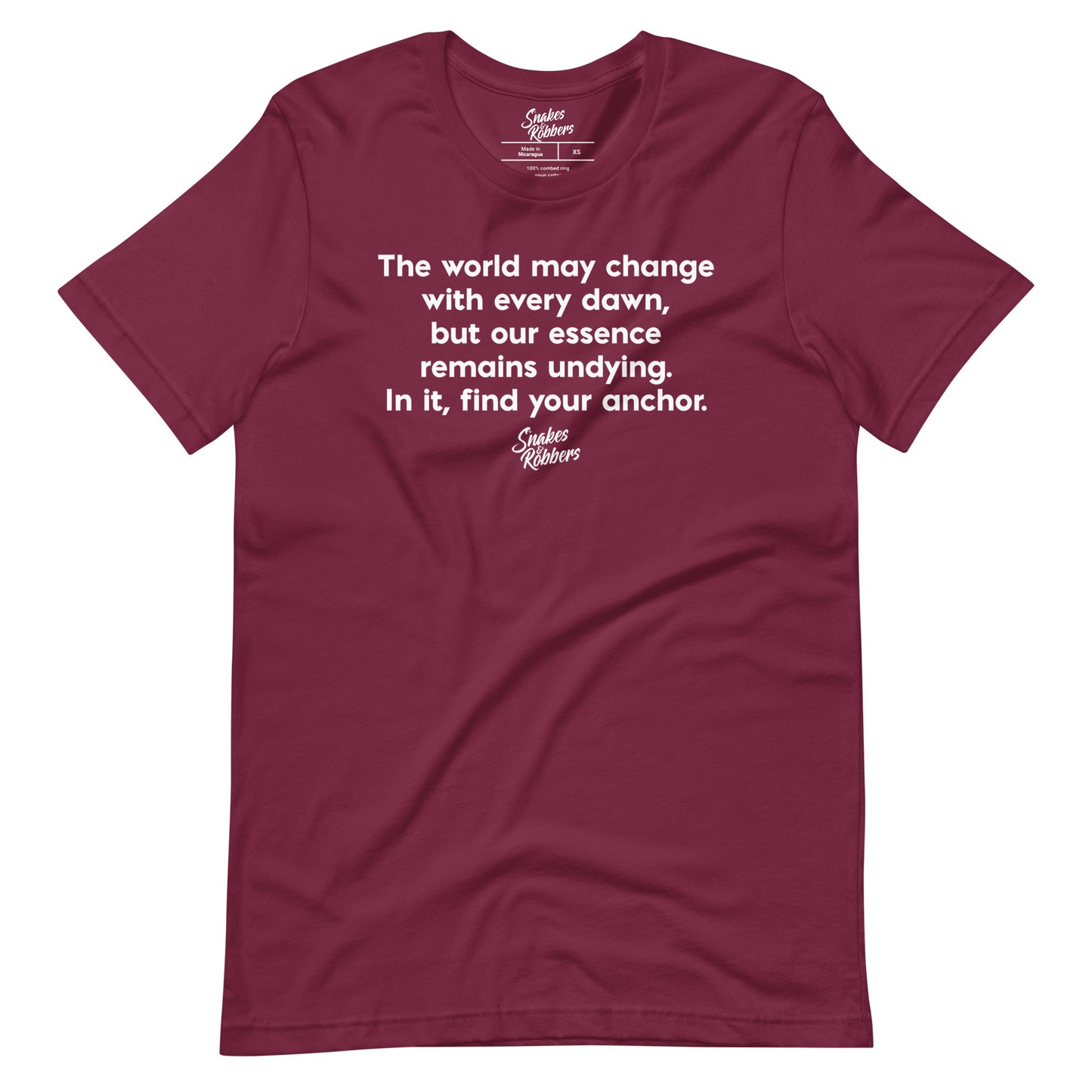 The world may change Unisex Retail Fit T-Shirt