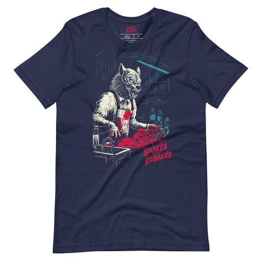 Butcher Shop Werewolf Unisex Retail Fit T-Shirt