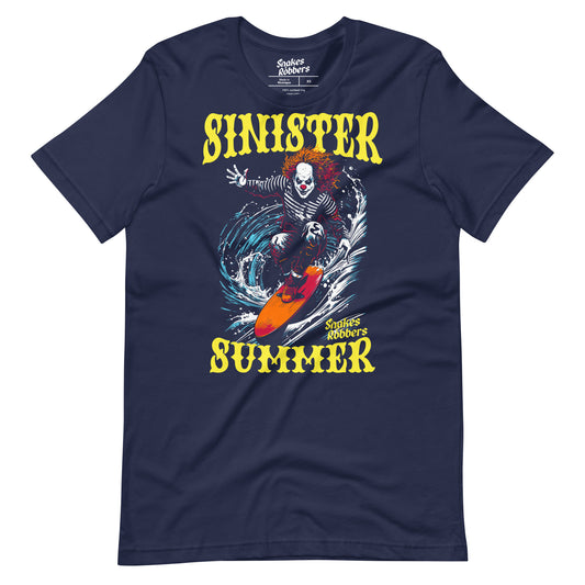 Sinister Summer Clown Unisex Retail Fit T-Shirt