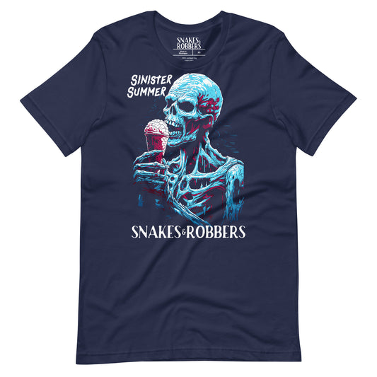 Sinister Summer Zombie Unisex Retail Fit T-Shirt