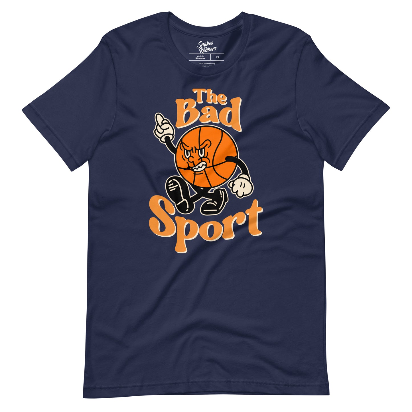 Basketball the Bad Sport Unisex Retail Fit T-Shirt