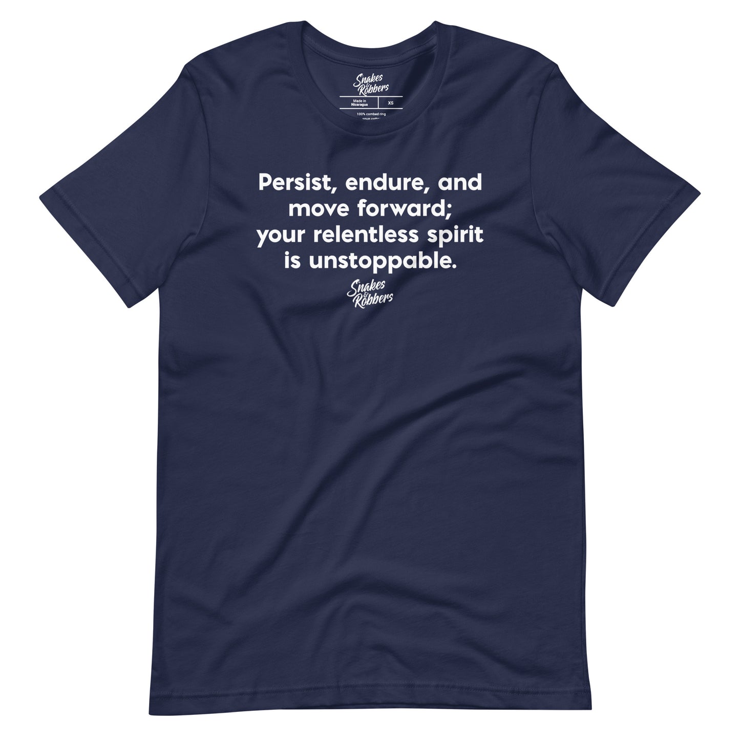 Persist, endure Unisex Retail Fit T-Shirt