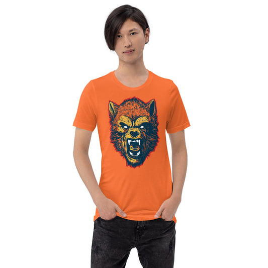 Orange Werewolf Unisex Retail Fit T-shirt