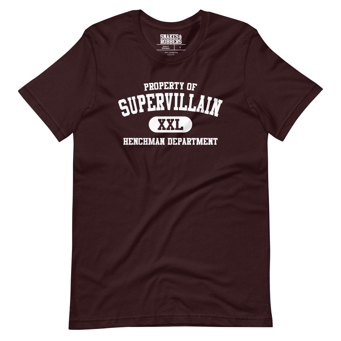 Property of Supervillain Unisex Retail Fit T-Shirt
