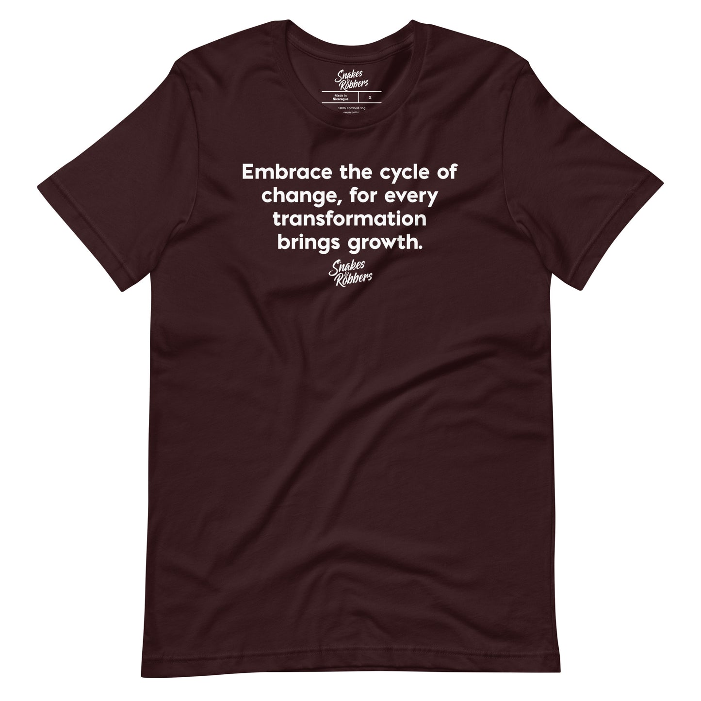 Embrace the cycle of Change Unisex Retail Fit T-Shirt