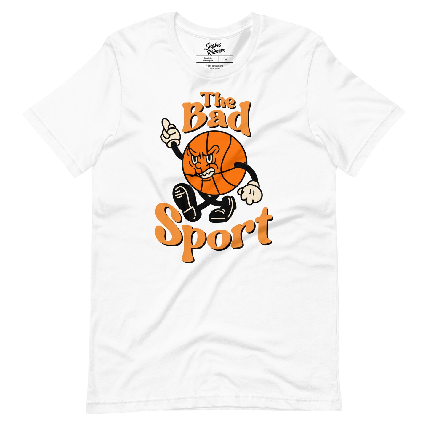 Basketball the Bad Sport Unisex Retail Fit T-Shirt