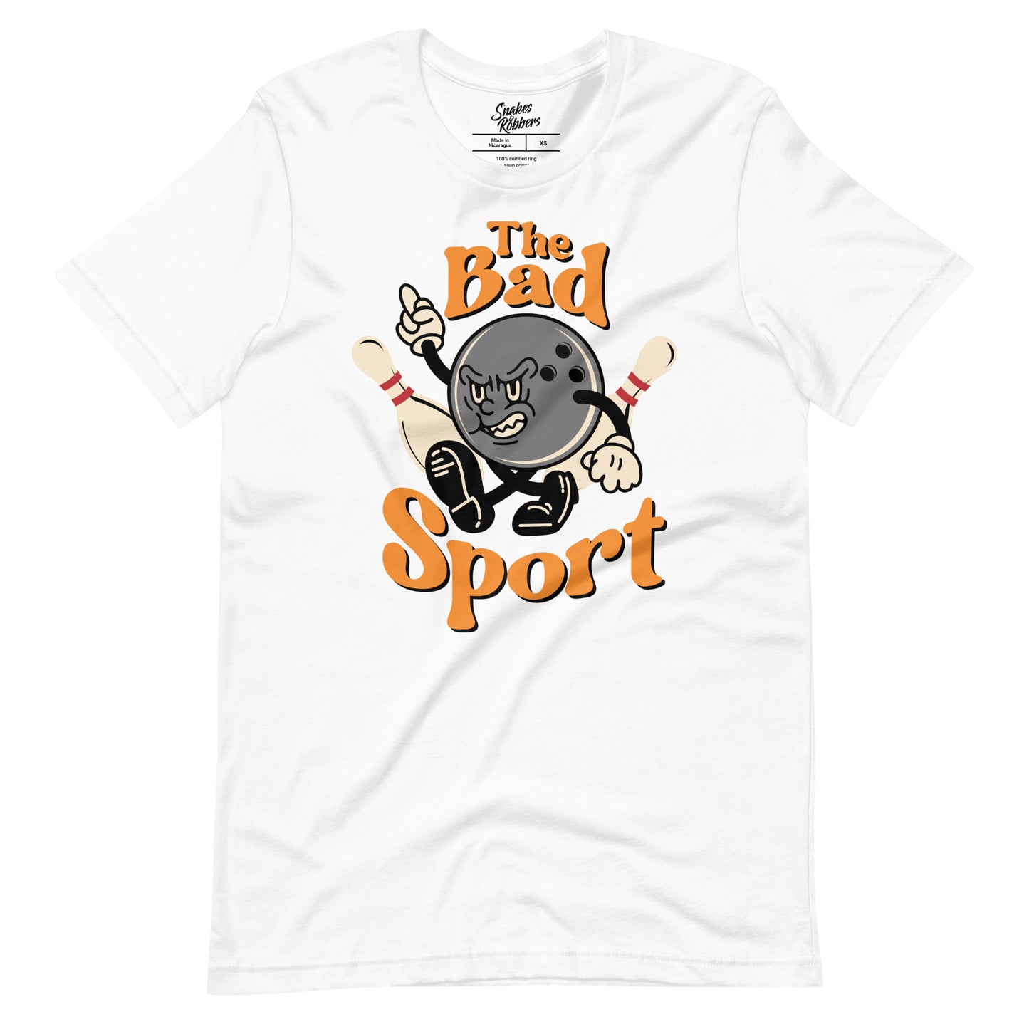 Bowling The Bad Sport Unisex Retail Fit T-Shirt