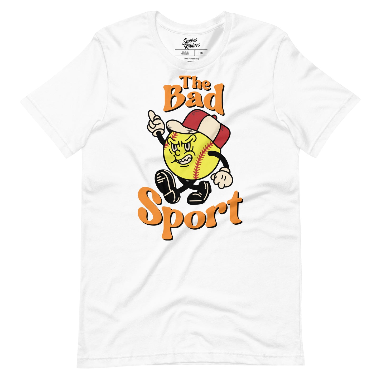 Softball The Bad Sport Unisex Retail Fit T-Shirt