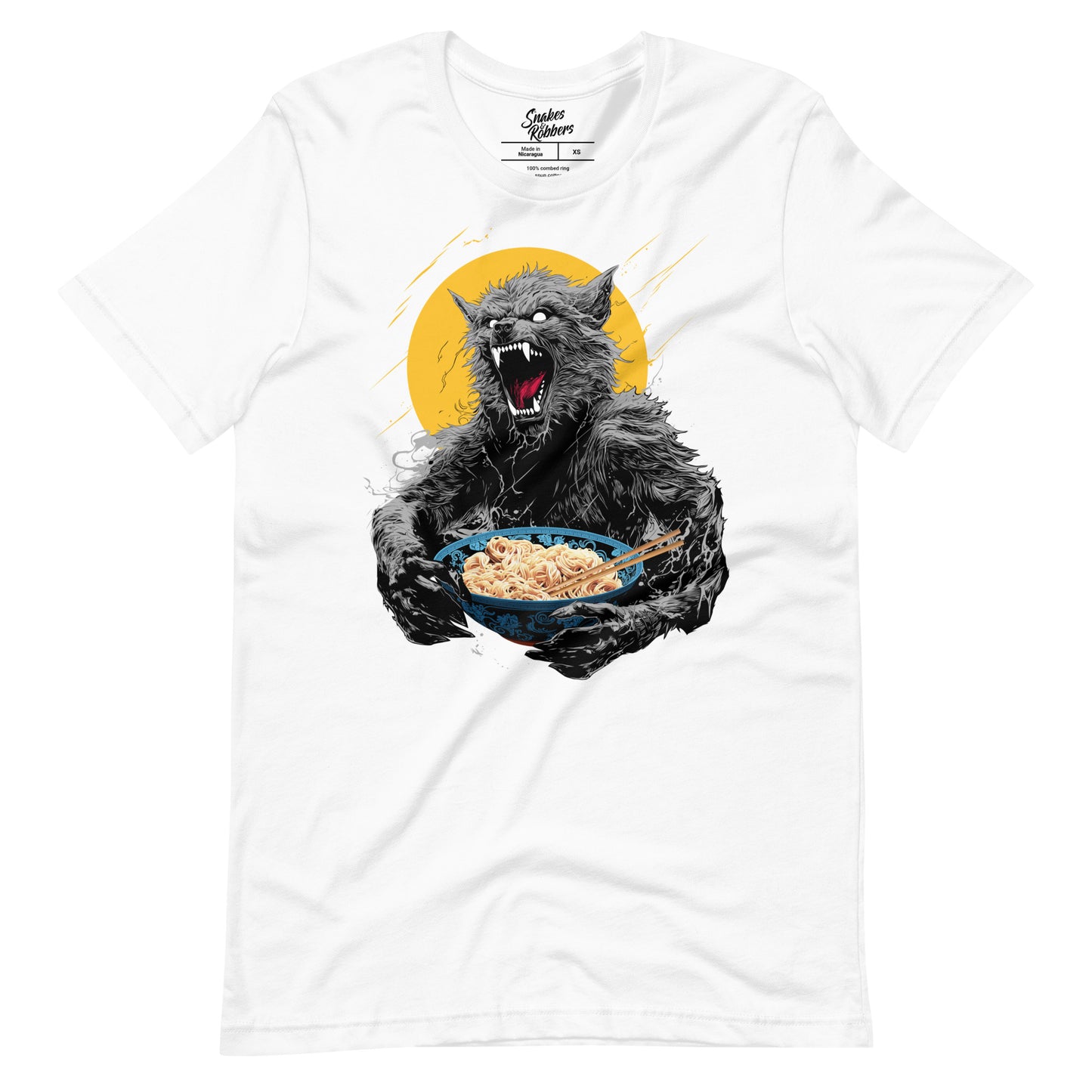 Ramen Wolf Unisex Retail Fit T-Shirt