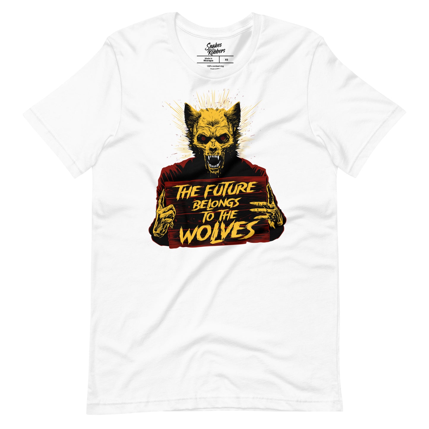 The Future Belongs to the Wolves Unisex Retail Fit T-shirt