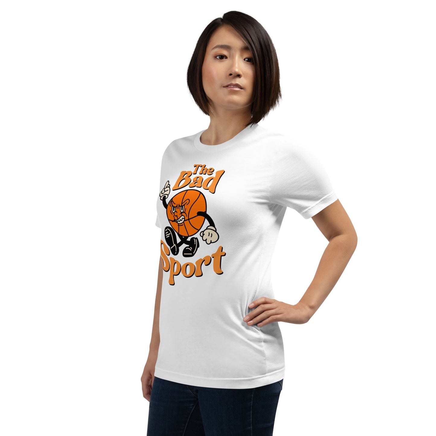 Basketball the Bad Sport Unisex Retail Fit T-Shirt
