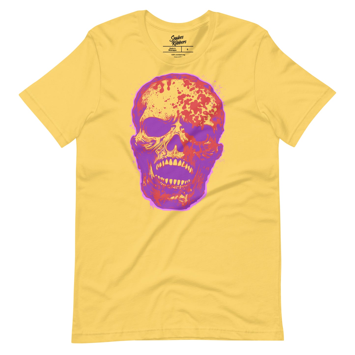 Yellow Skull Unisex Retail Fit T-shirt