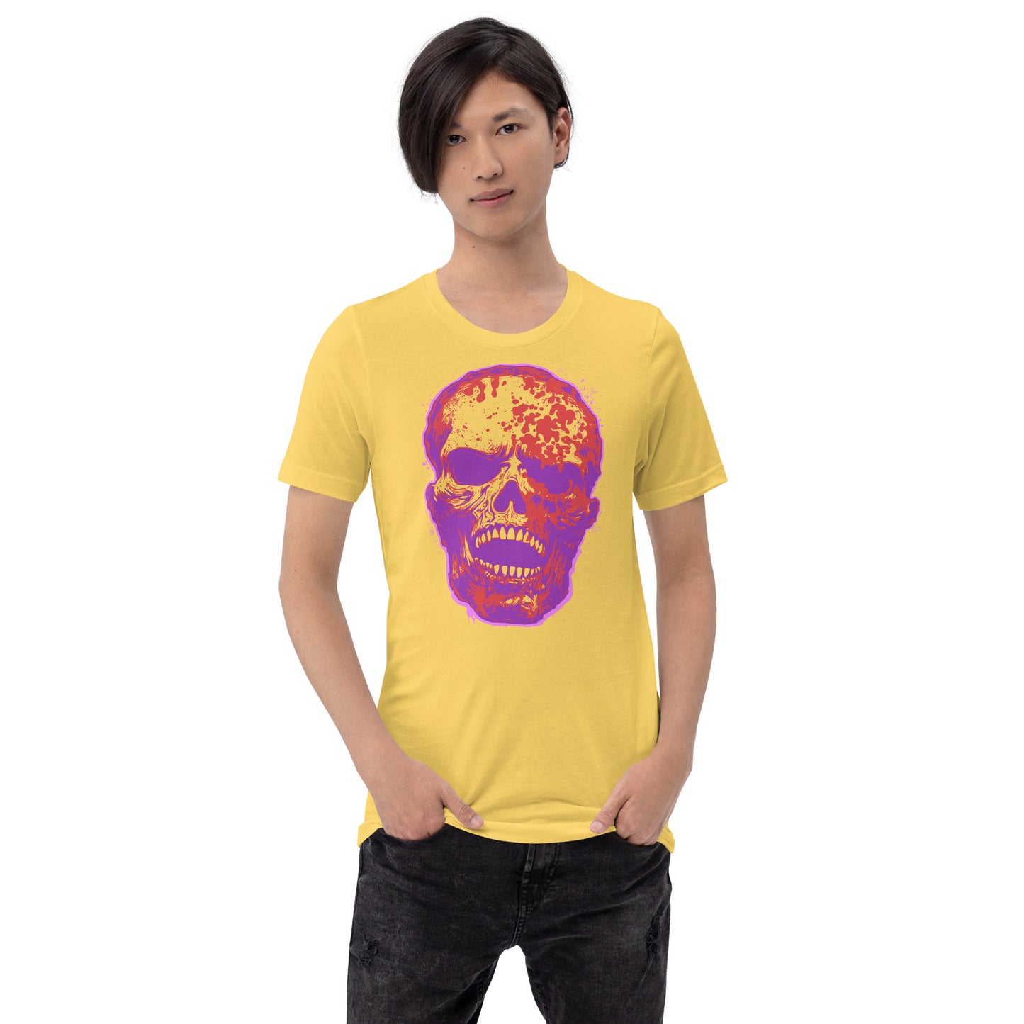 Yellow Skull Unisex Retail Fit T-shirt