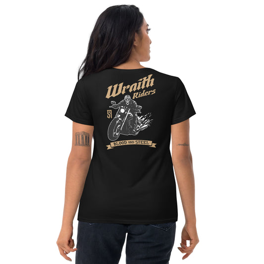 Wraith Riders Full Back Women's Fashion Fit T-shirt