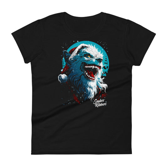 Festive Werewolf Women's Fashion Fit T-shirt