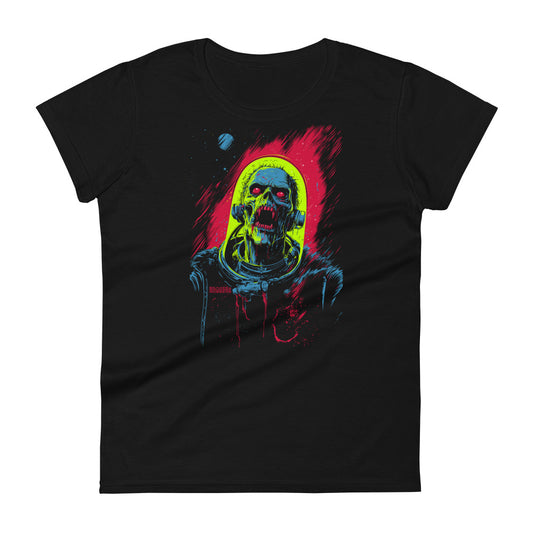 Classics Zombie Spaceman Women's Fashion Fit T-shirt