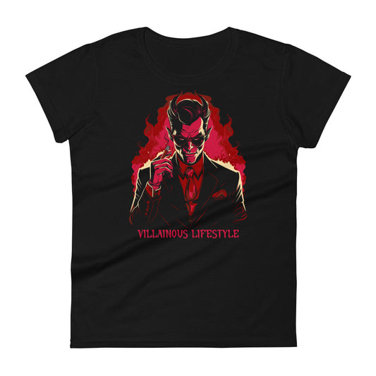 Villainous Lifestyle Devil Women's Fashion Fit T-shirt