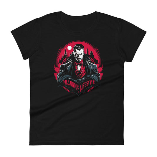 Villainous Lifestyle Dracula Women's Fashion Fit T-shirt