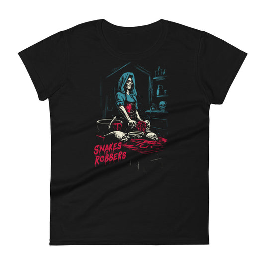 Butcher Shop Witch Women's Fashion Fit T-shirt
