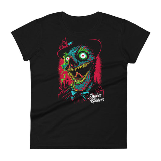 Psychedelic Jack the Ripper Women's Fashion Fit T-shirt