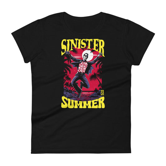 Sinister Summer Dracula Women's Fashion Fit T-shirt