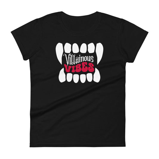 Villainous Vibes Women's Fashion Fit T-shirt