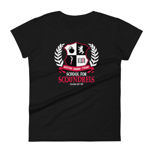 School for Scoundrels Women's Fashion Fit T-shirt