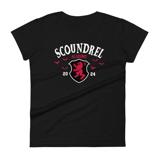 Scoundrel Academy Women's Fashion Fit T-shirt