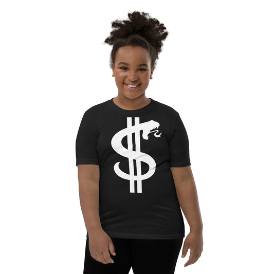 Snakes and Robbers dollar Youth Short Sleeve T-Shirt